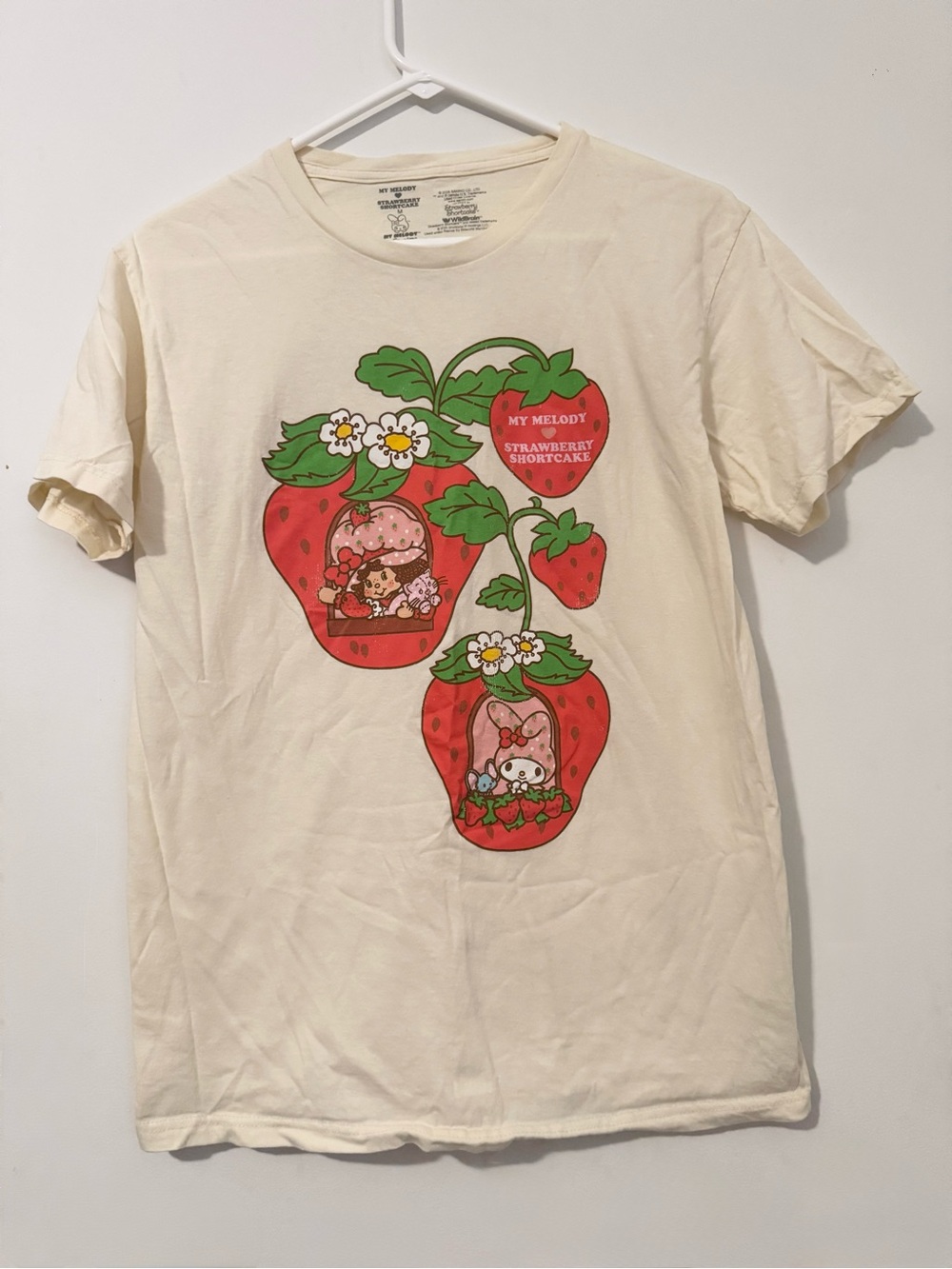 Sanrio My Melody & Strawberry Shortcake Collab Tee